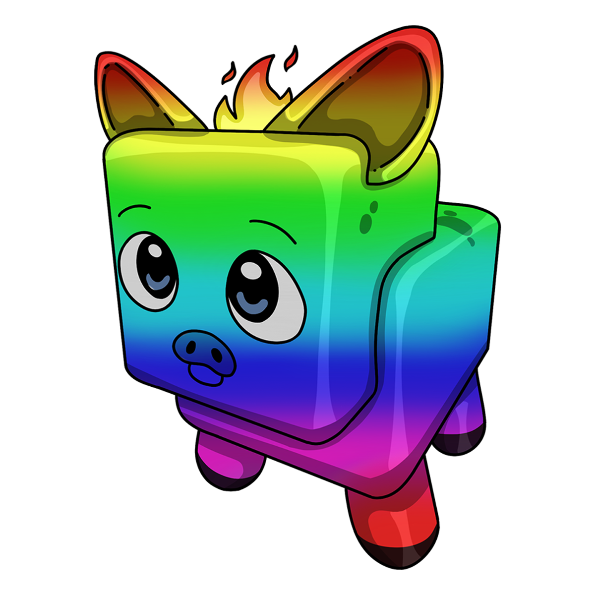 Chroma Fire Pig Chromas