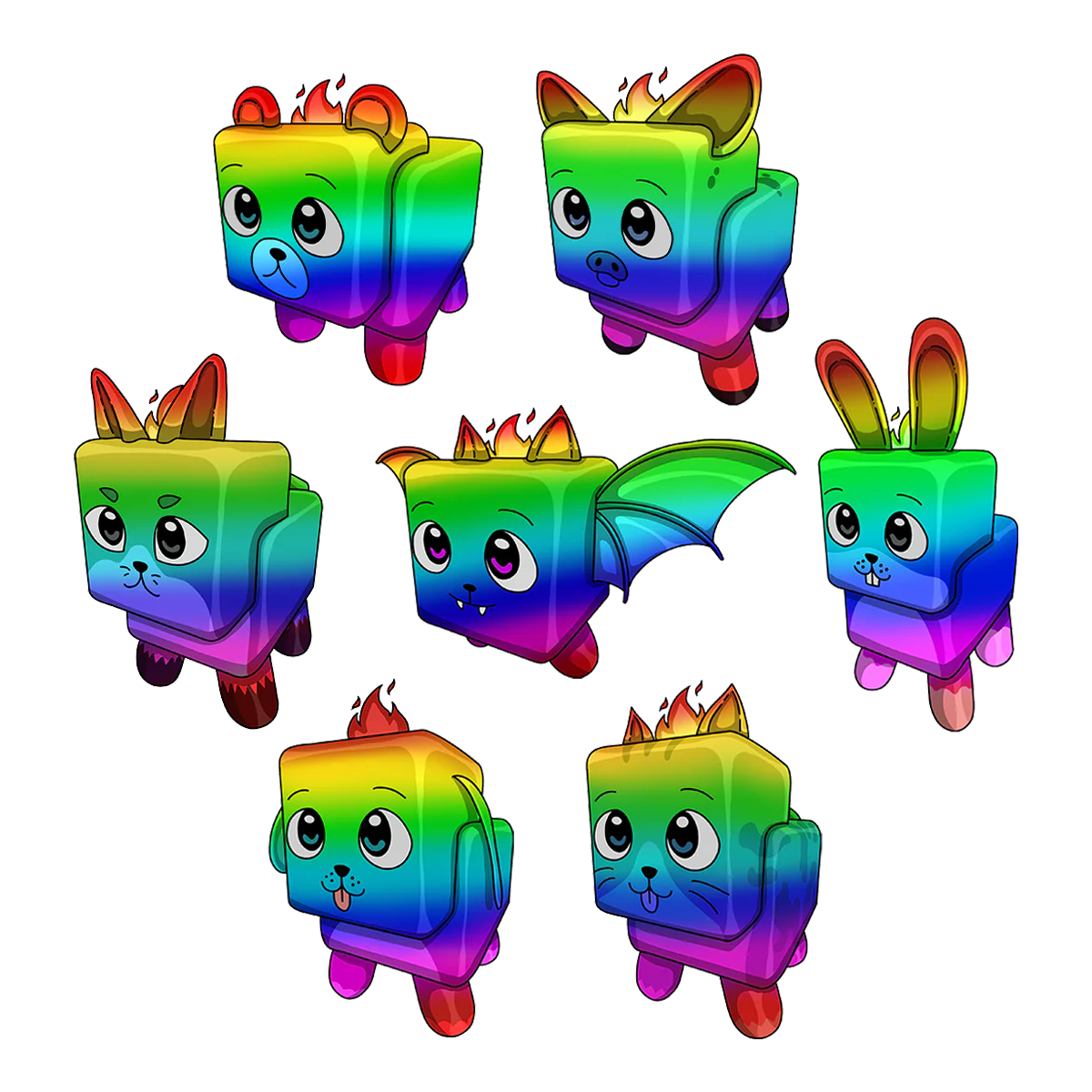 Chroma Fire Pets Bundle Chromas