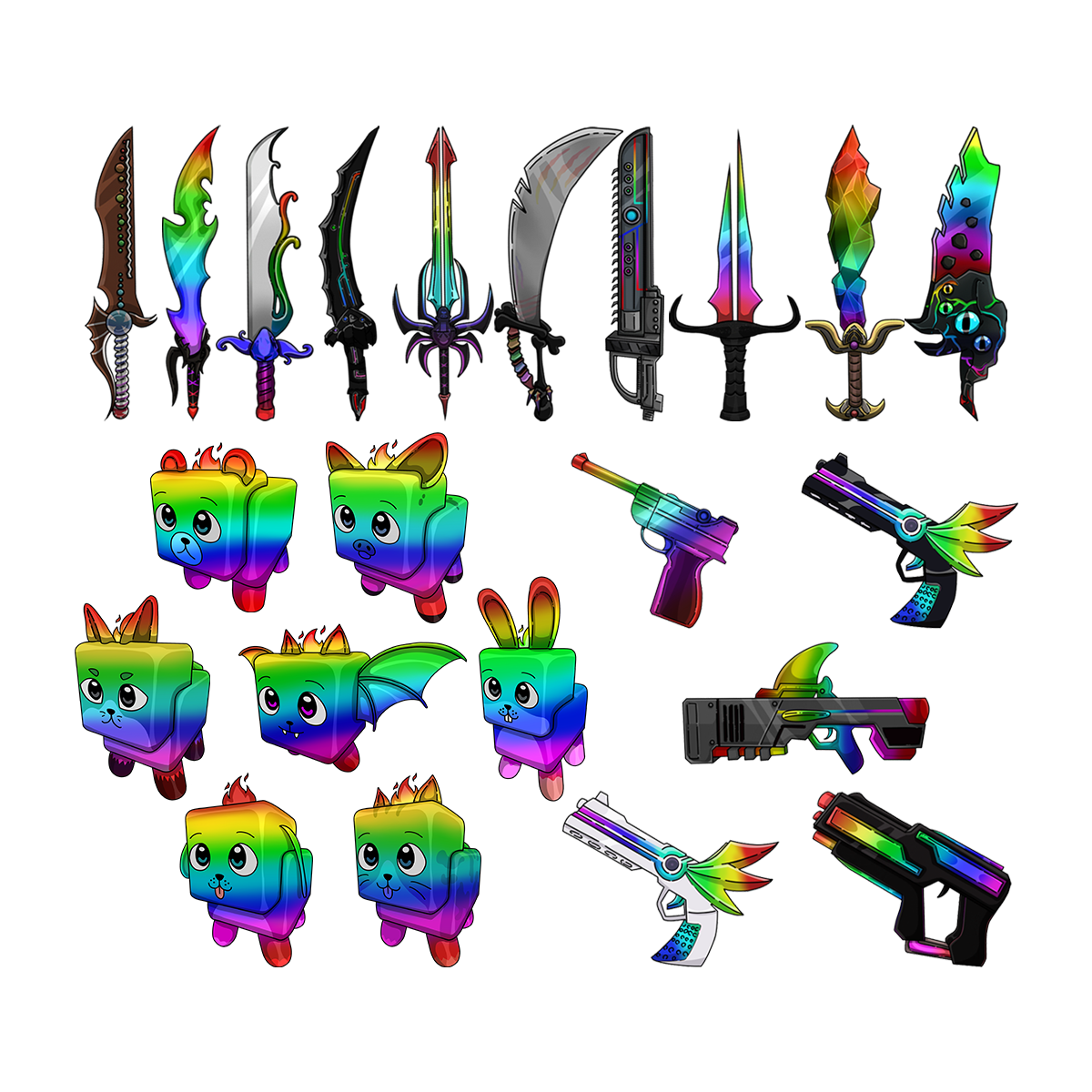 Full Chroma Set Chromas